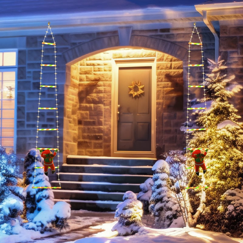 Christmas Decorations LED Ladder Lights