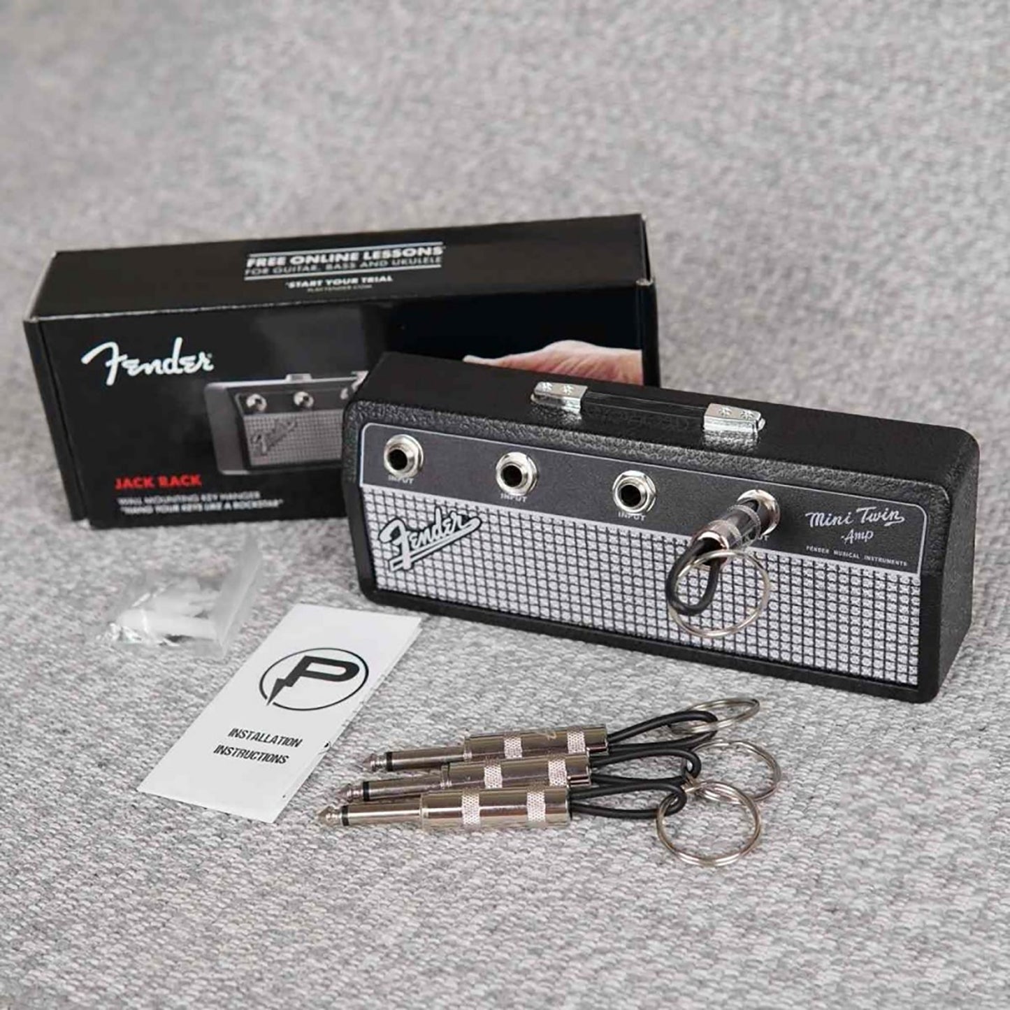 ⏰ 🎸🔑Musical Jack Rack Key Holder-Guitarist's Key Organizer-unitmotor™