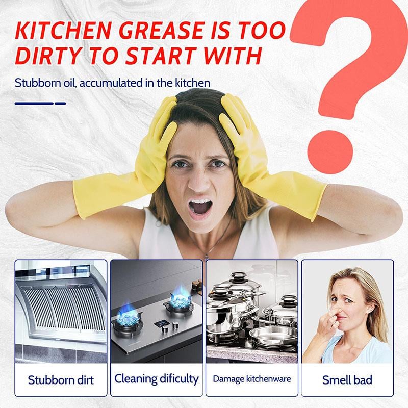 š„2025 BEST SALEš„ Multifunctional Powerful Kitchen Foam Cleanerš