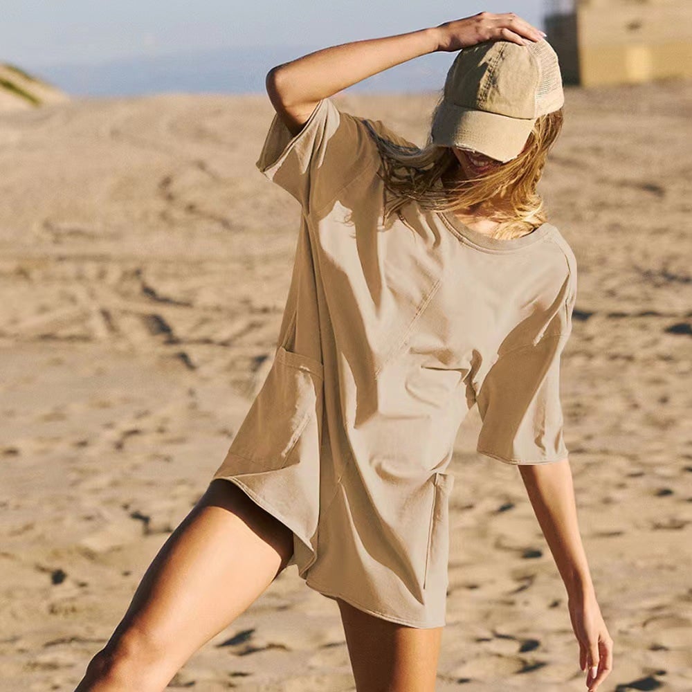 ✨Summer Sale 49% OFF - Oversized Shirt Romper