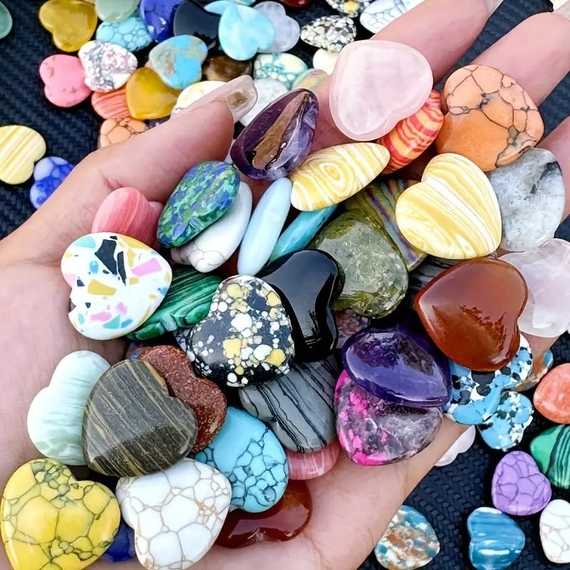 ❤️🌹 Heart-shaped Crystal (30PCS)