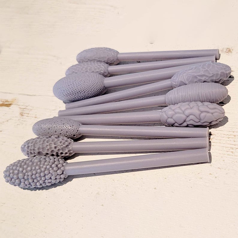 Texture Tool Sets for Clay Art- One Set 9 Pcs