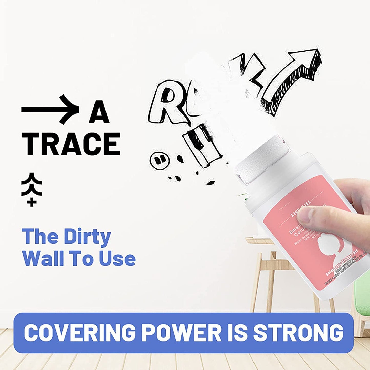 🔥BUY MORE GET MORE FREE🔥Wall Repair Rolling Brush-unitmotor™