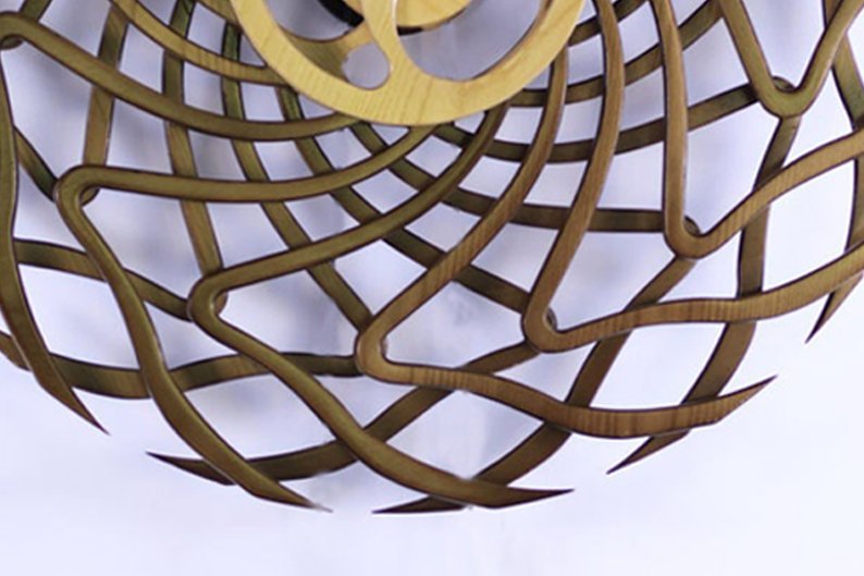 βπ100% Handmade Kinetic Wooden Sculpture