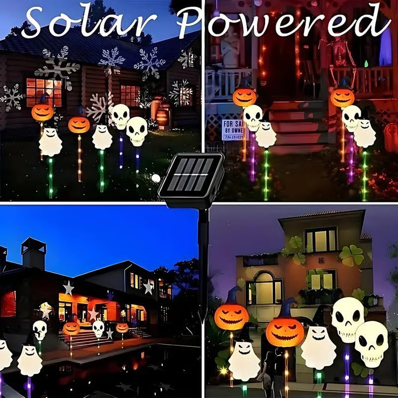 🎃6 in 1 Halloween Solar Garden Lights