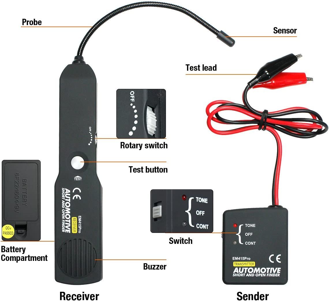 Digital Car Circuit Scanner Diagnostic Tool-unitmotor™