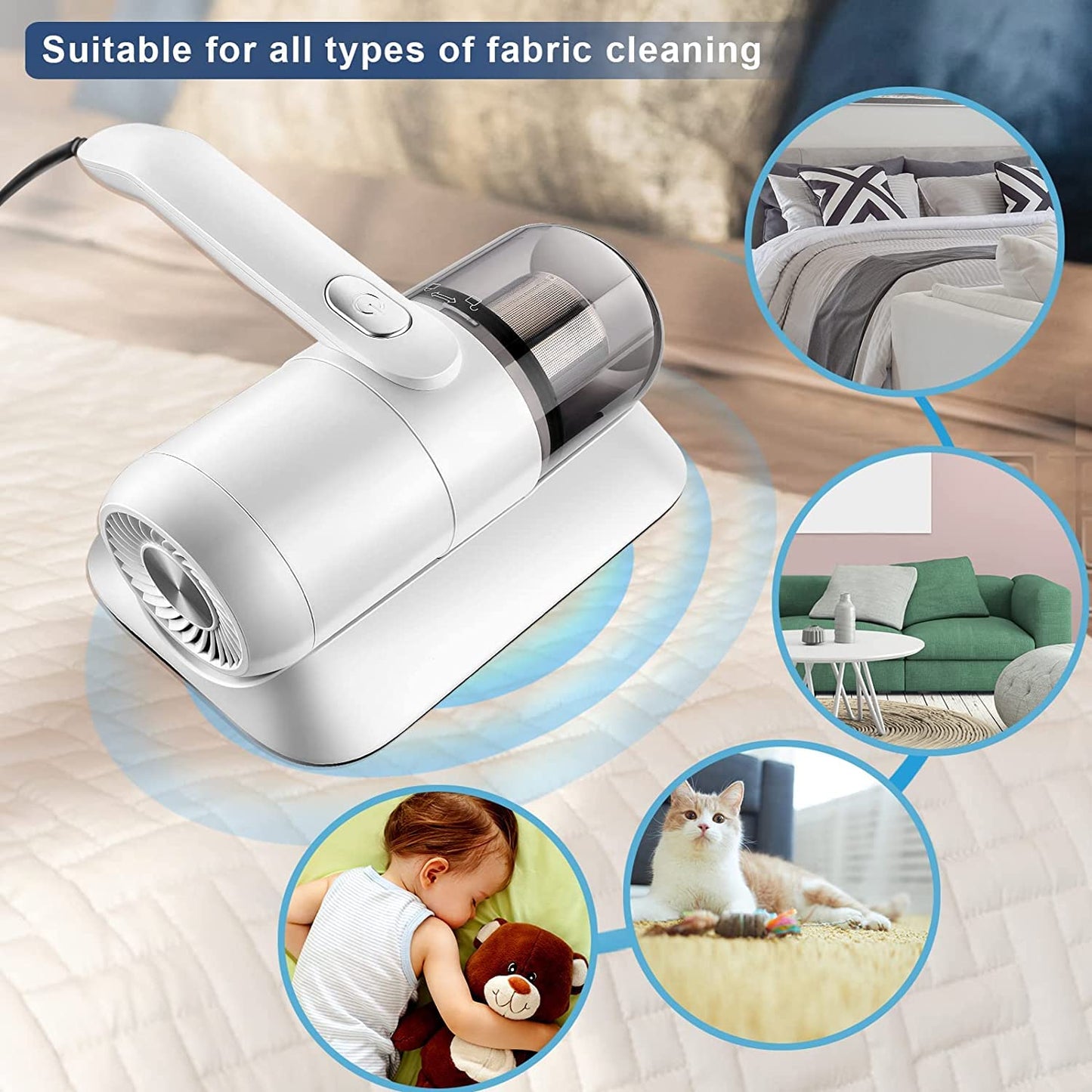 Household Mite Removal Vacuum Cleaner-unitmotor™