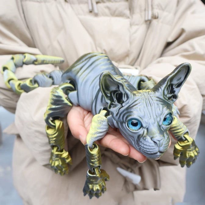 🐱❤️Mystic Meow – 3D Guardian Cat