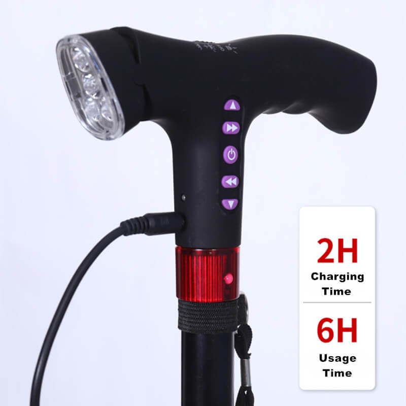 Smart Walking Cane With Automatic Alarm When The Elderly Fall Down