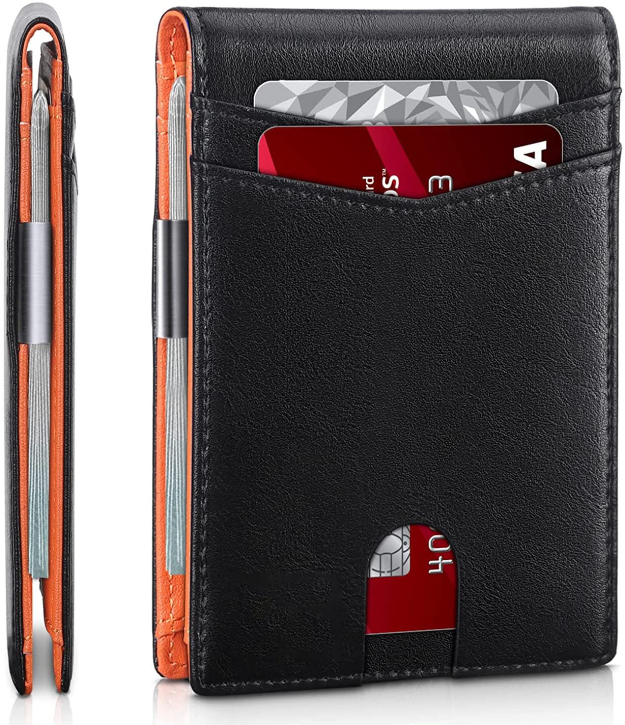Elegant Anti-Theft Leather Wallet for Business Men-unitmotor™