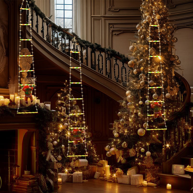 Christmas Decorations LED Ladder Lights