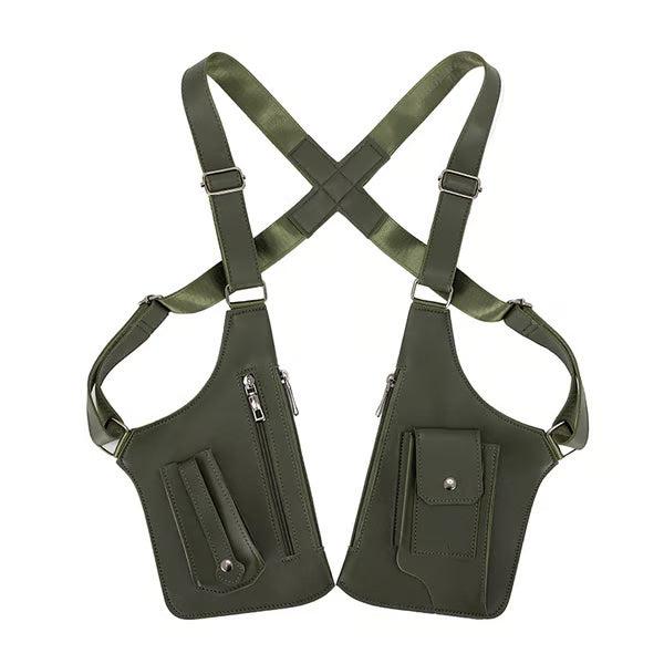 🏆Flash Sale⚡ 50K+ SOLD!🐂Premium Leather Adjustable Underarm Shoulder Bag for Men & Women