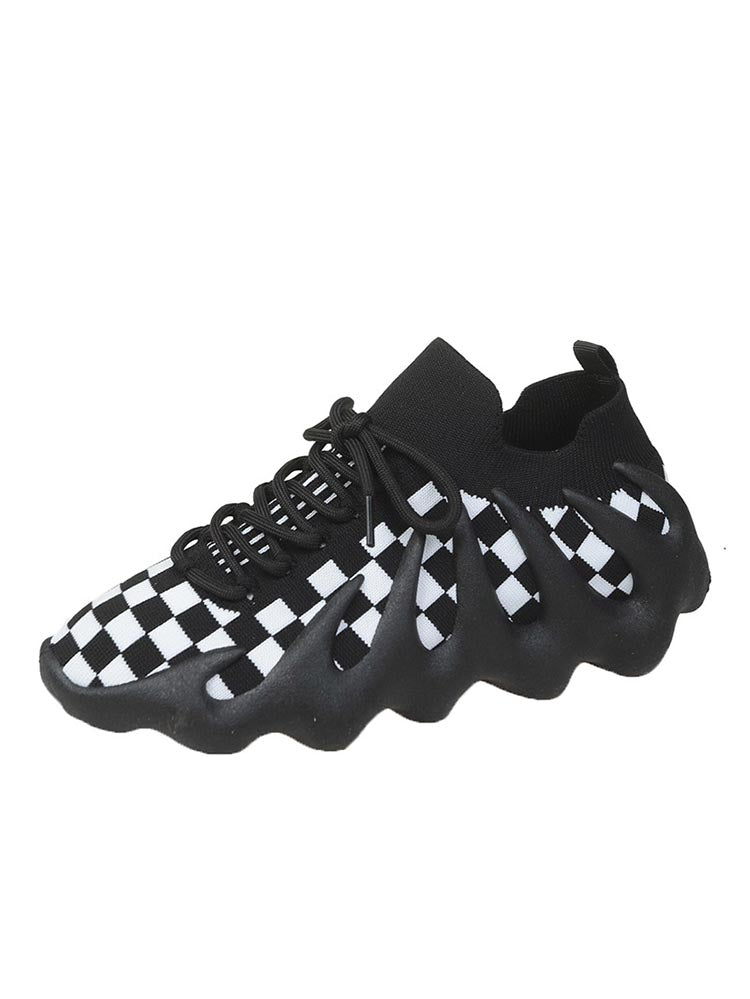 Lace-up Knit Breathable Sneakers-unitmotor™