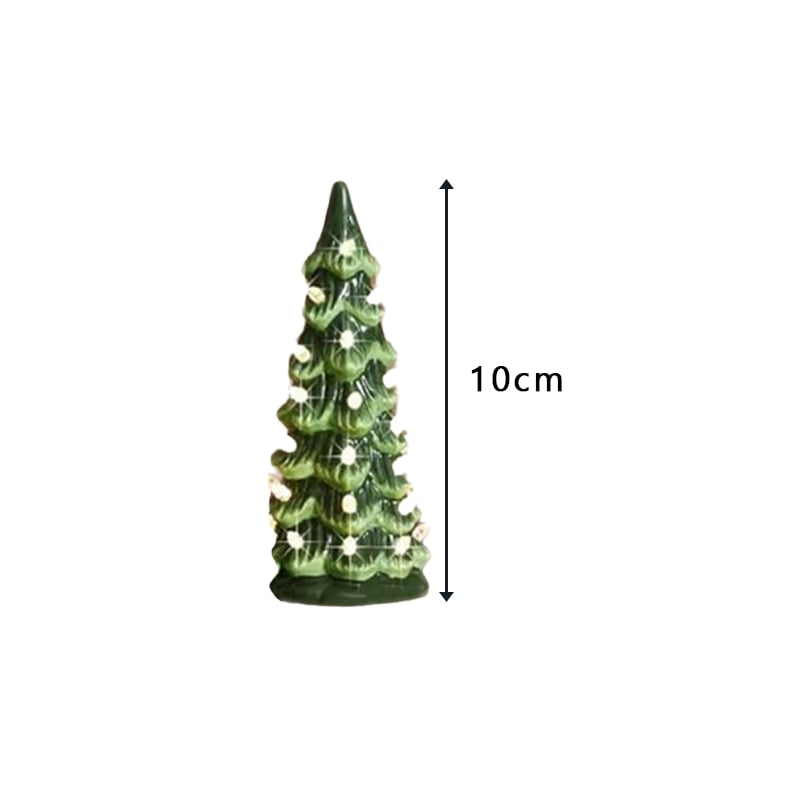 🎁🎄Retro Hand-Painted Tabletop Christmas Trees (⏰Limited Quantities Available)