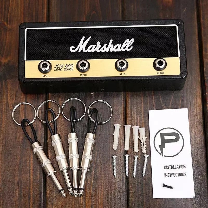 ⏰ 🎸🔑Musical Jack Rack Key Holder-Guitarist's Key Organizer-unitmotor™