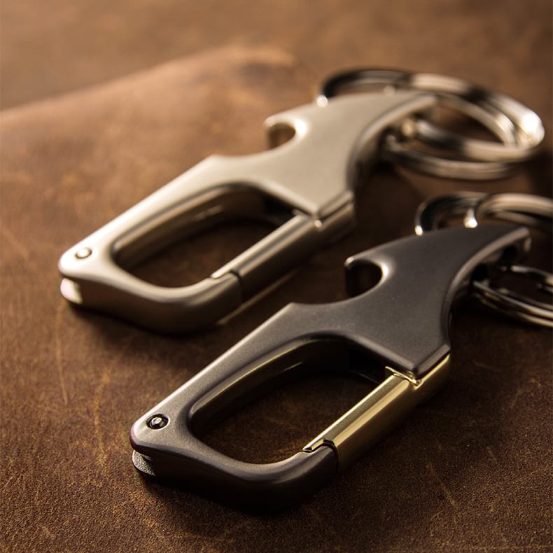 🔥49% OFF🔥Multifunctional pendant bottle opener metal double ring key chain-unitmotor™
