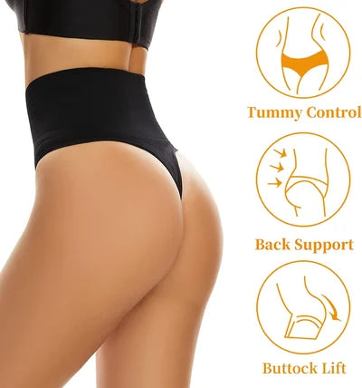 Comfortable High-waisted Tummy Control Shapewear
