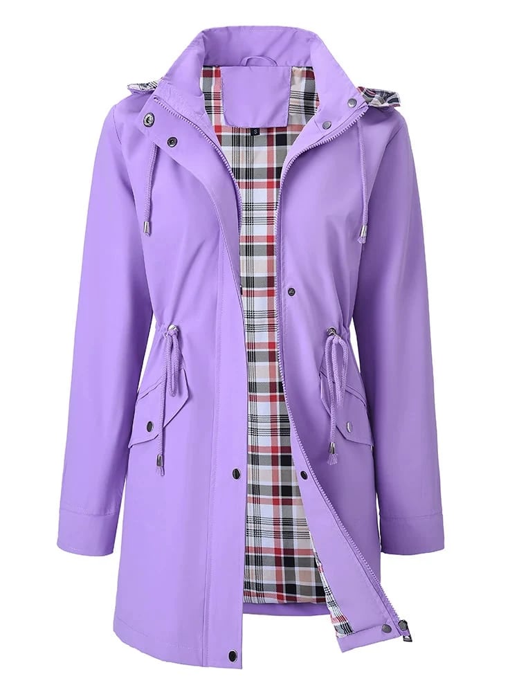 🧥Ultimate Plaid Waterproof Jacket for Women🍃