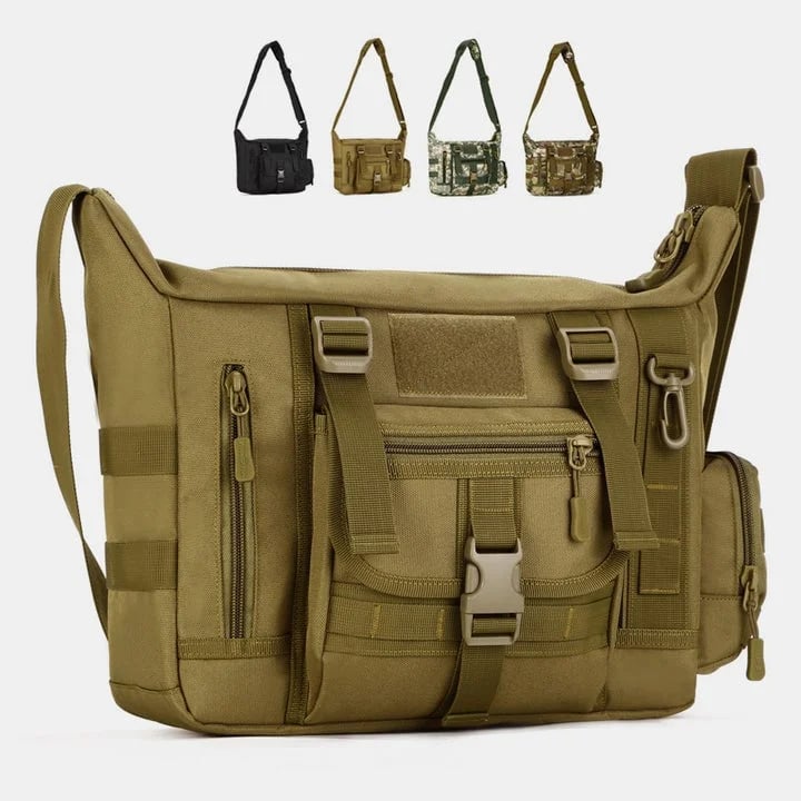 🔥Waterproof Tactical Military Multi-Pocket Crossbody Bag-unitmotor™