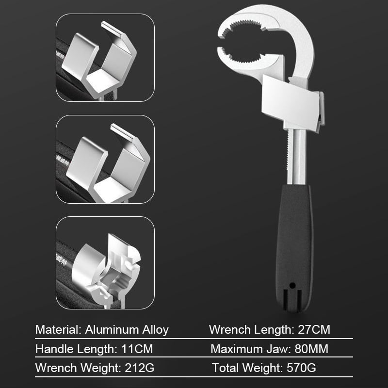 Multifunction Adjustable Double-ended Wrench(48% OFF)-unitmotor™