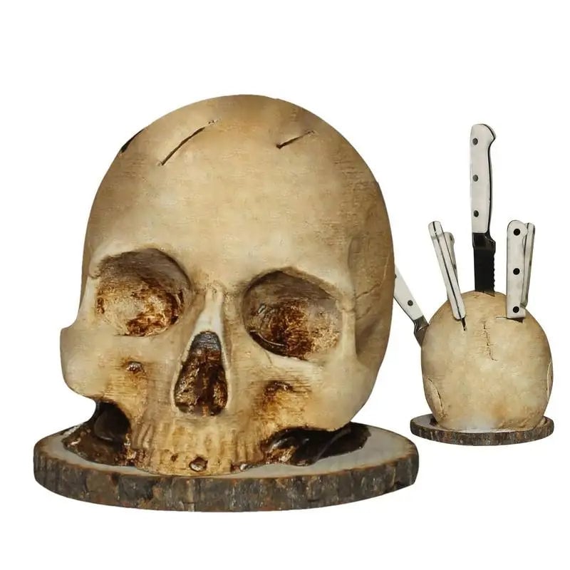 Gothic Skull Knife Holder-unitmotor™
