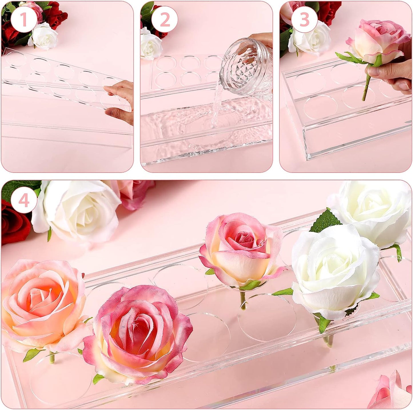 💓Mother's Day Gift 💓- Clear Acrylic Flower Vase
