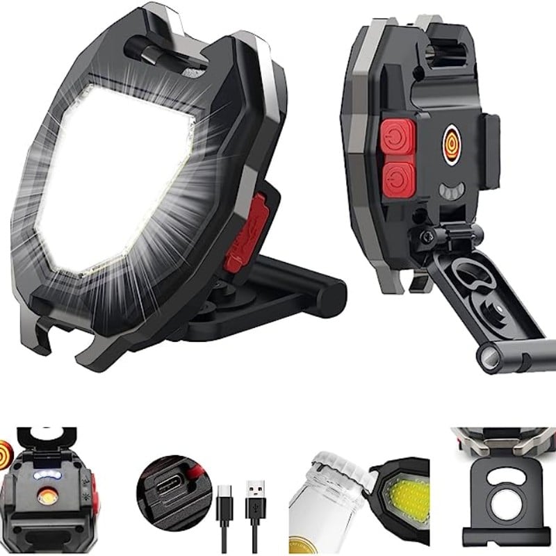 The ultimate outdoor tool: COB Keychain Light-unitmotor™