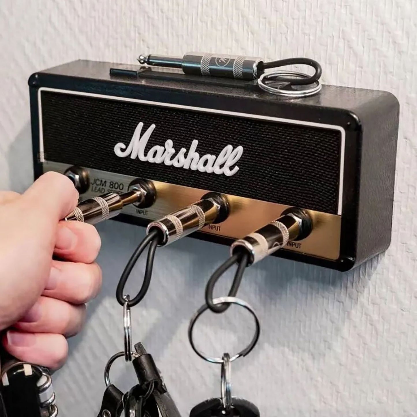 ⏰ 🎸🔑Musical Jack Rack Key Holder-Guitarist's Key Organizer-unitmotor™