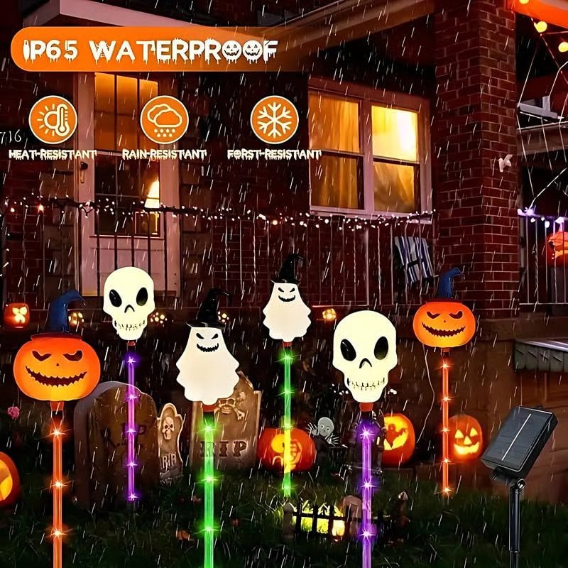 🎃6 in 1 Halloween Solar Garden Lights