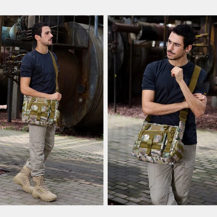 🔥Waterproof Tactical Military Multi-Pocket Crossbody Bag-unitmotor™