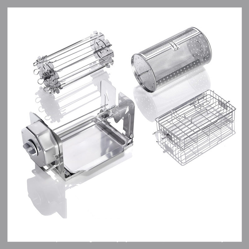Stainless Steel Rotating Grill-unitmotor™