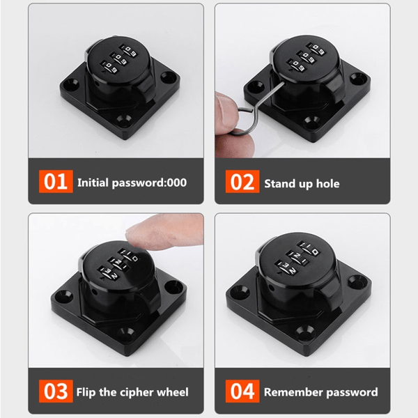 Anti-theft Cabinet Password Locks-unitmotor™