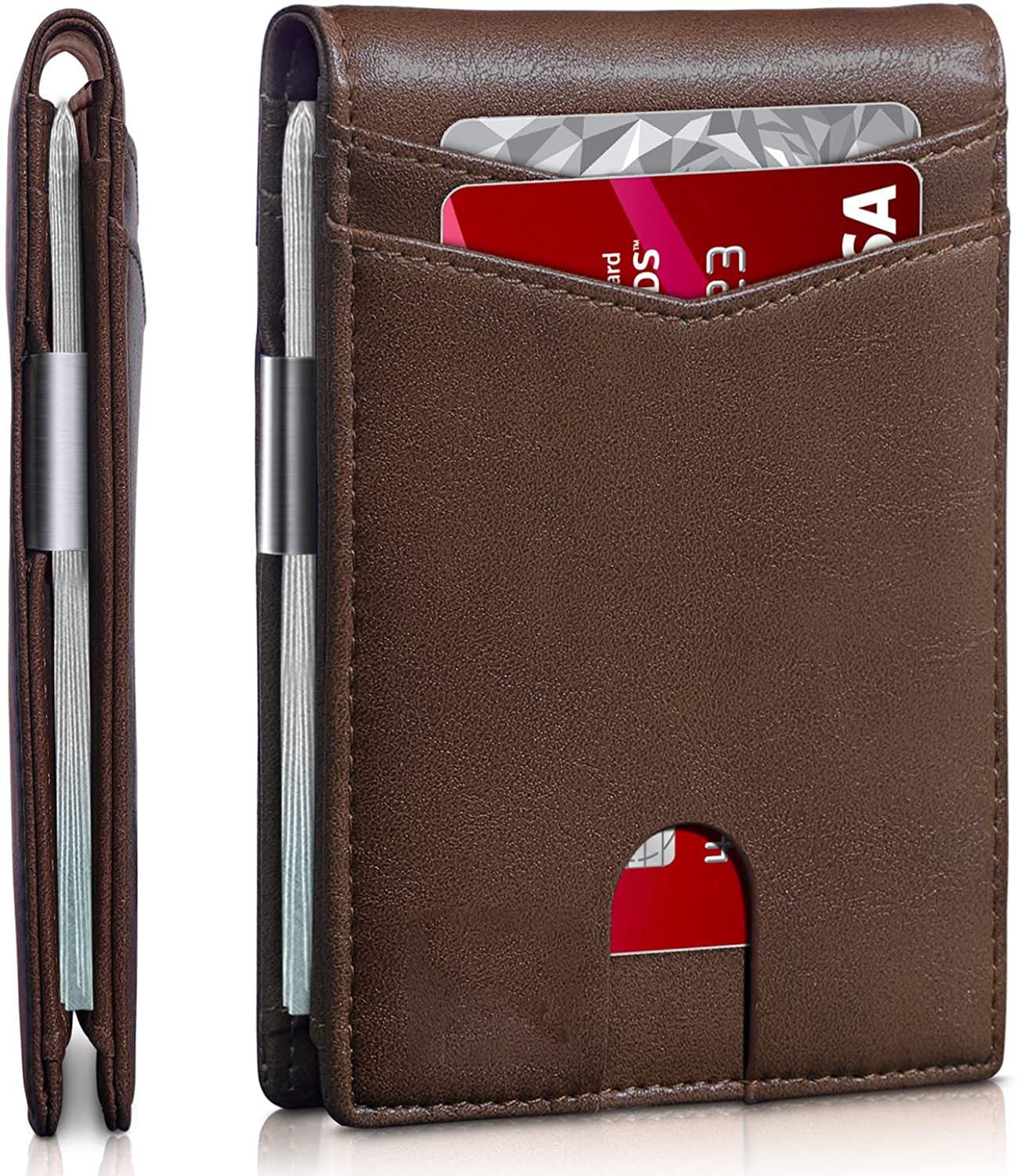 Elegant Anti-Theft Leather Wallet for Business Men-unitmotor™