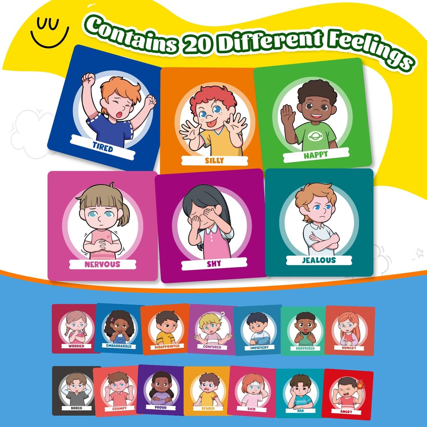 ππ Children's Feelings and Emotions Book β A Fun Flipbook for Emotional Awareness! πβ¨