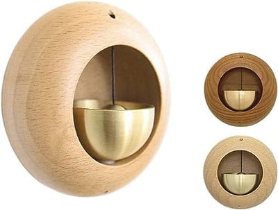 Wooden Japanese Style Dopamine Door Bell🔥