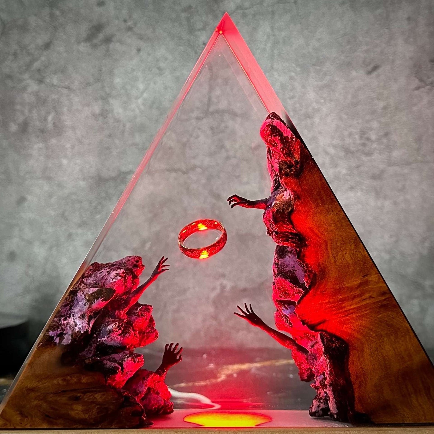 Magic Ring Ocean Resin Night Light-unitmotor™