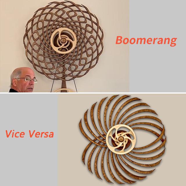 βπ100% Handmade Kinetic Wooden Sculpture