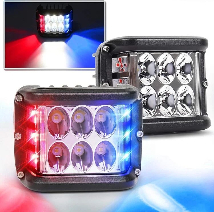 3.75” Dual Side Shooter Dual Color Strobe-unitmotor™