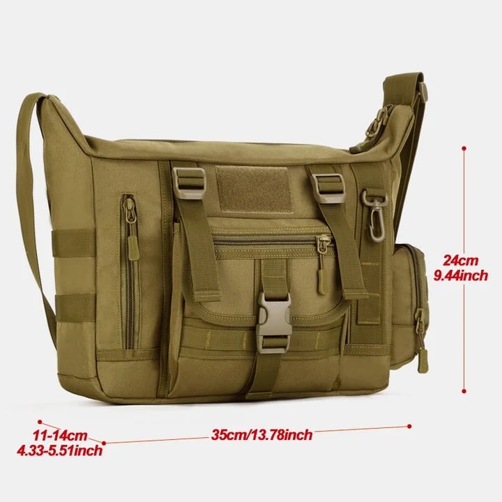 🔥Waterproof Tactical Military Multi-Pocket Crossbody Bag-unitmotor™