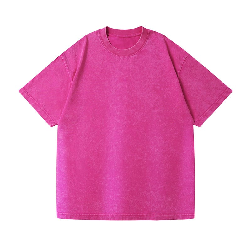 Women's Oversized T Shirts Acid Washed HeavyCotton π