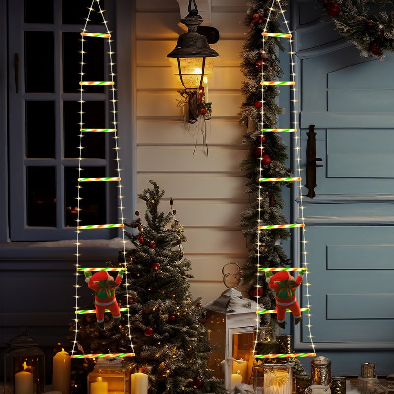 Christmas Decorations LED Ladder Lights