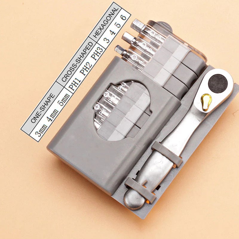 ✨Mini Positive And Negative Screwdriver Combination Set-unitmotor™