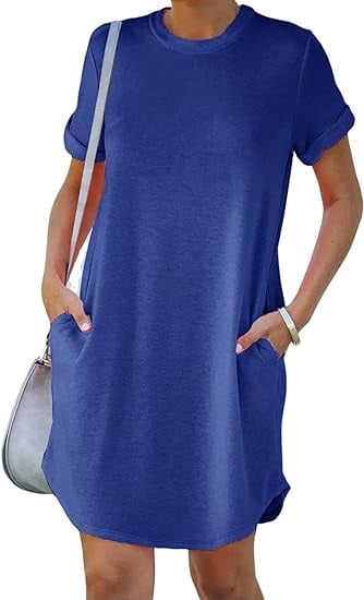 Short Sleeve T-shirt Dress(Buy 2 Free Shipping)-unitmotor™
