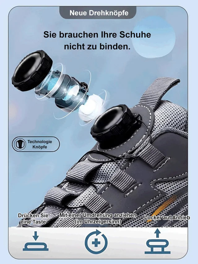 🔥BIG SALE 49% OFF🔥Rotating Button Safety Work Shoes-unitmotor™