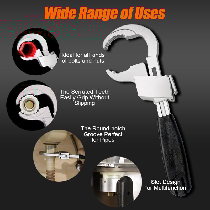 Multifunction Adjustable Double-ended Wrench(48% OFF)-unitmotor™