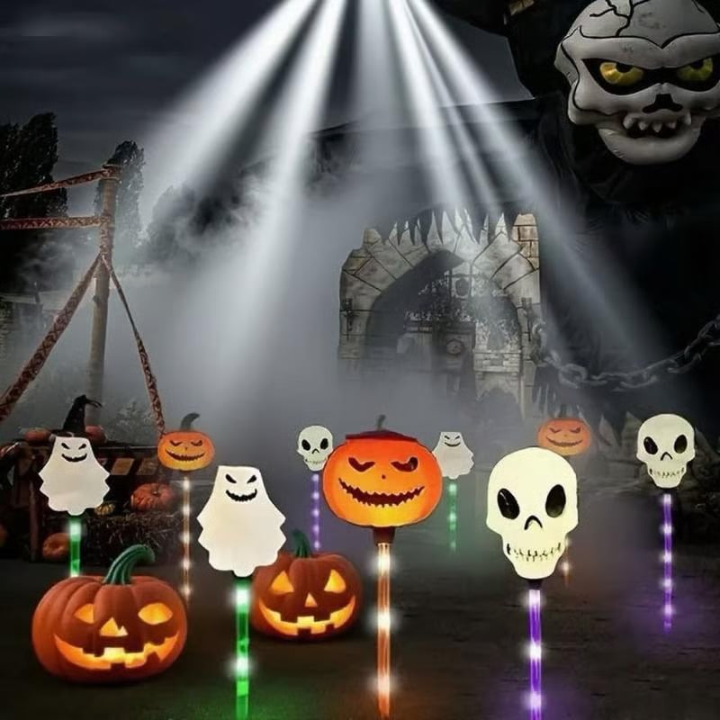 🎃6 in 1 Halloween Solar Garden Lights