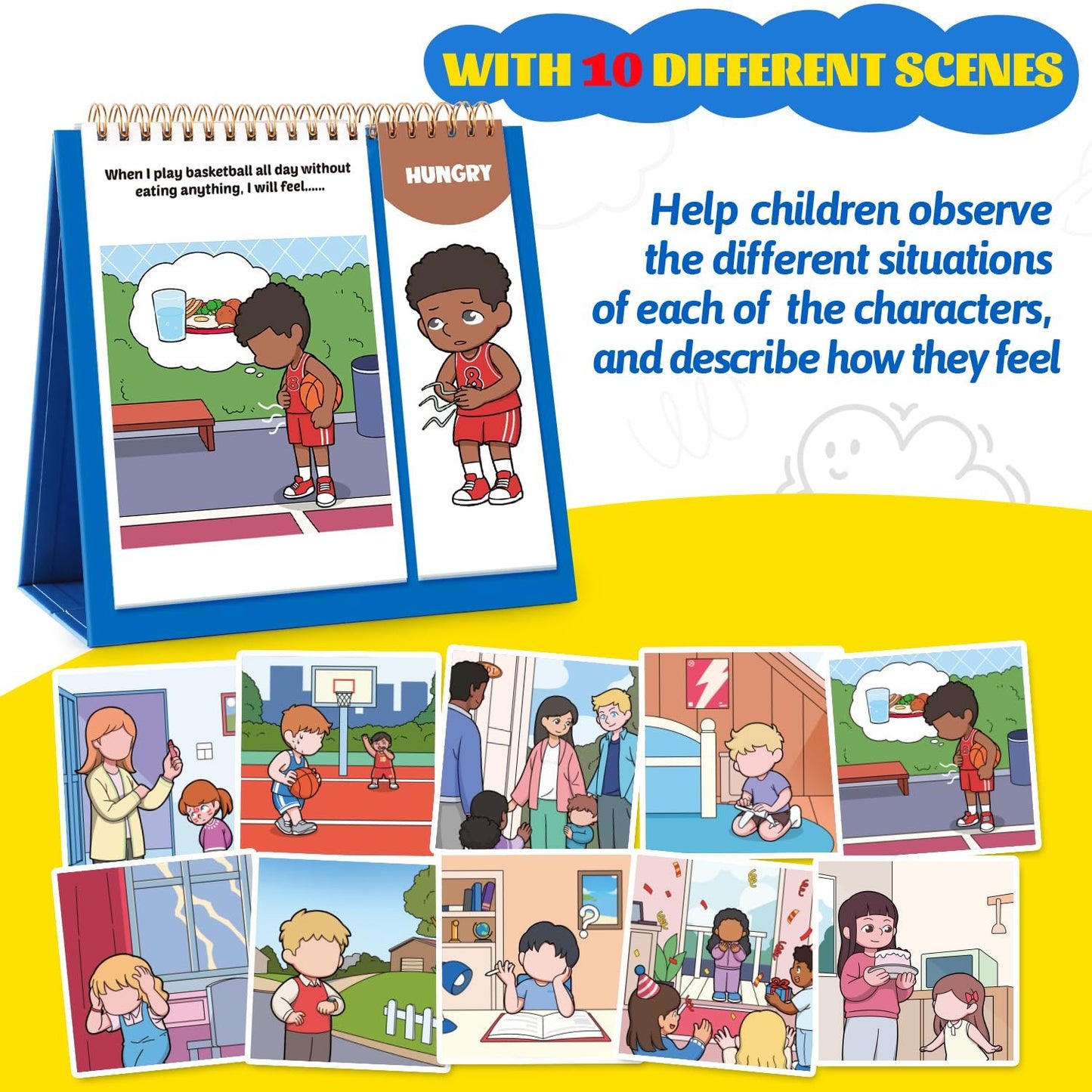 ππ Children's Feelings and Emotions Book β A Fun Flipbook for Emotional Awareness! πβ¨