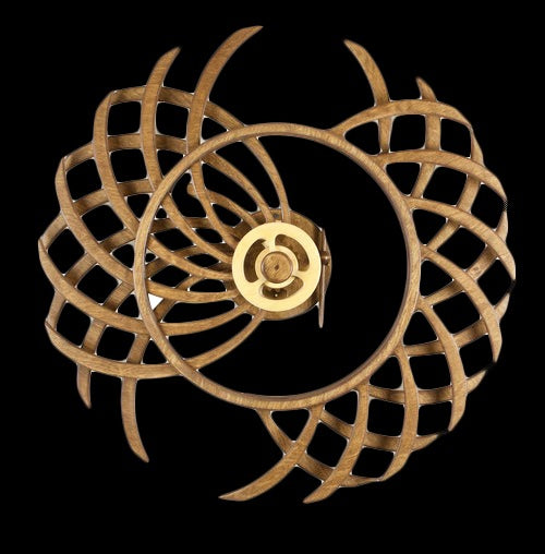 βπ100% Handmade Kinetic Wooden Sculpture