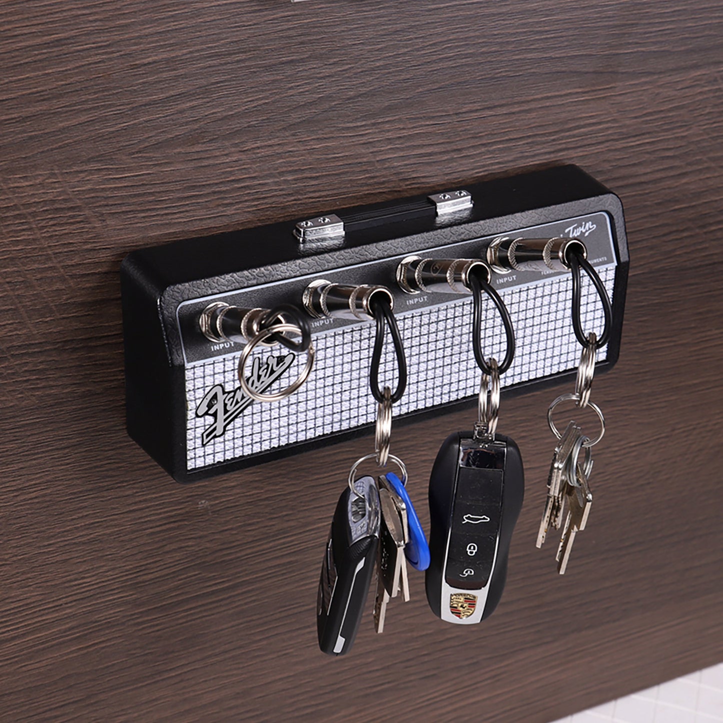 ⏰ 🎸🔑Musical Jack Rack Key Holder-Guitarist's Key Organizer-unitmotor™