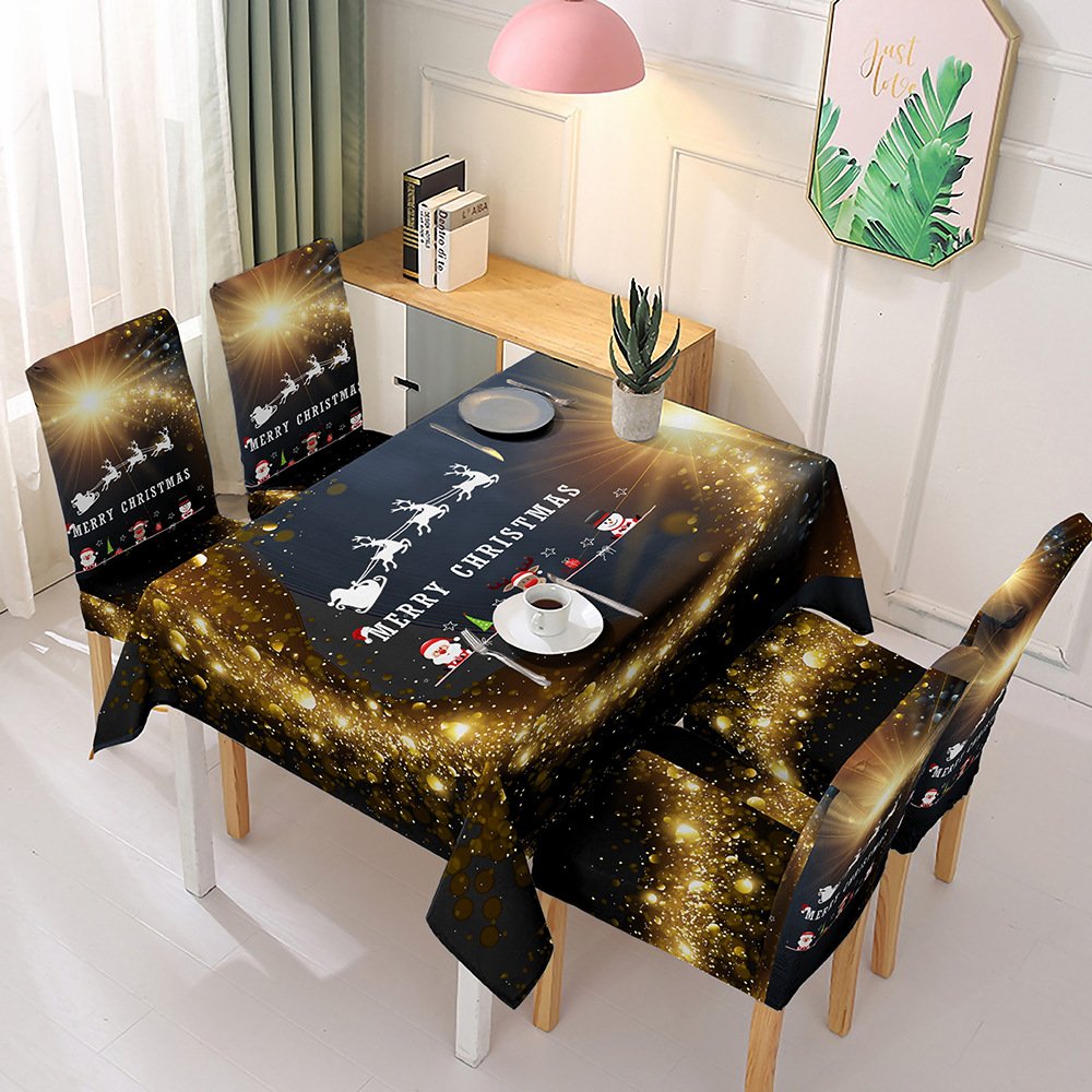 unitmotor™-🎅Holiday Promotion 60% Off - Christmas Tablecloth Chair Cover Decoration